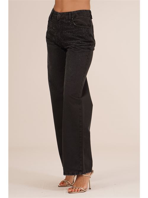 Jeans con strass Gold Digger Denim | A27W030PNERO